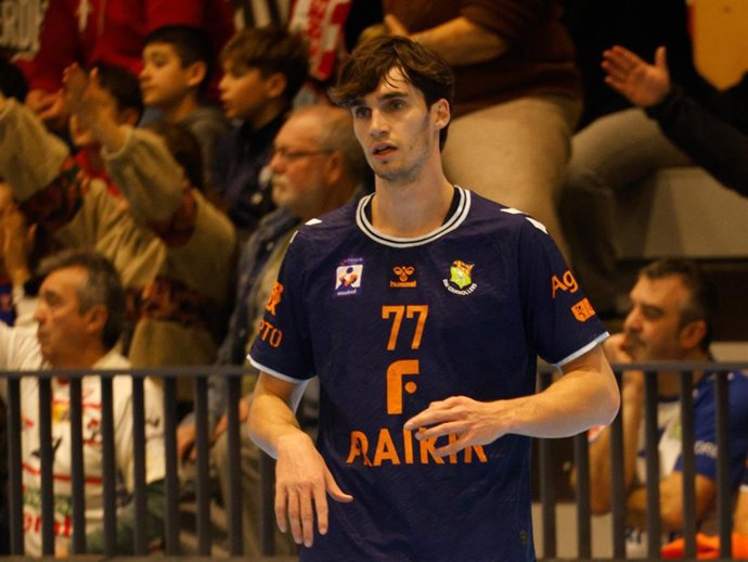 Pablo Urdangarin jugando en Segovia con su equipo, el Granollers. Manuel Pinilla Cruces/ Europa Press