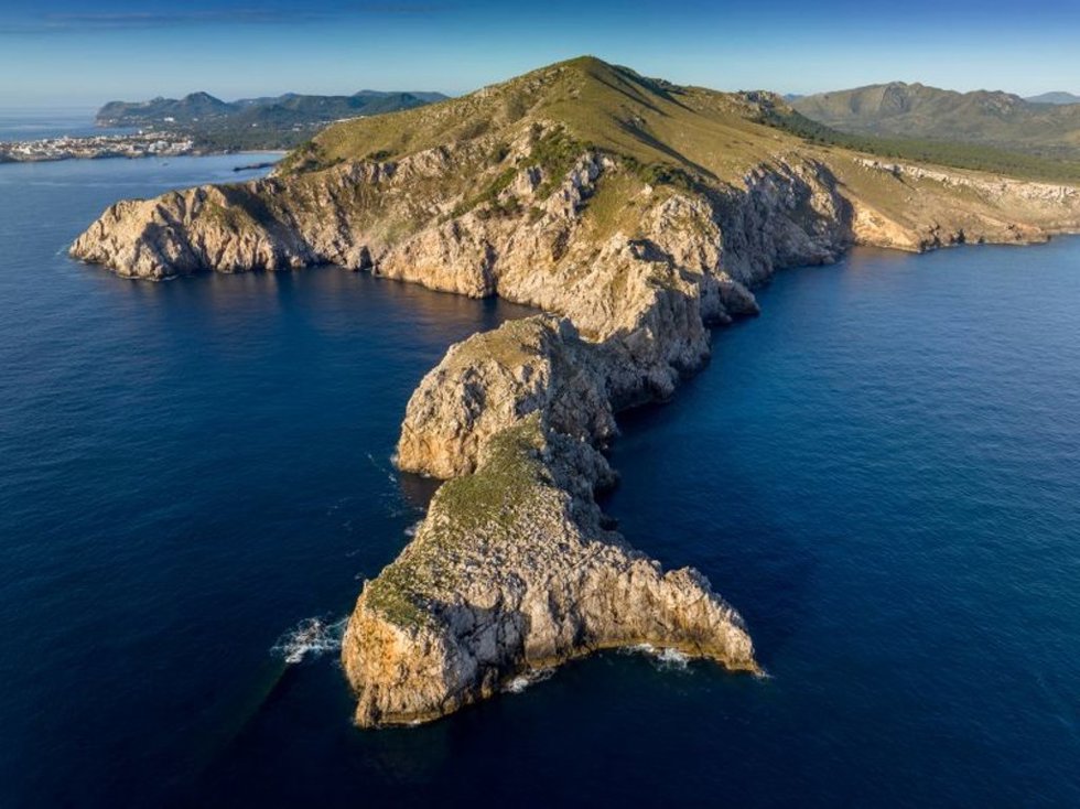 Vista aérea de la finca de Son Jaumell.