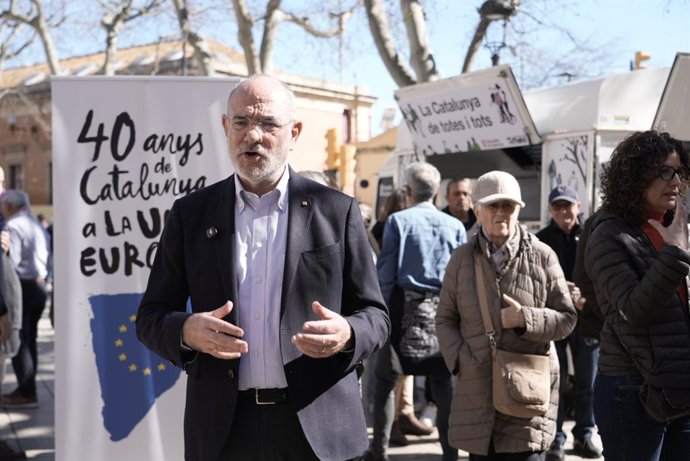 El conseller d'Unió Europea i Acció Exterior, Jaume Duch