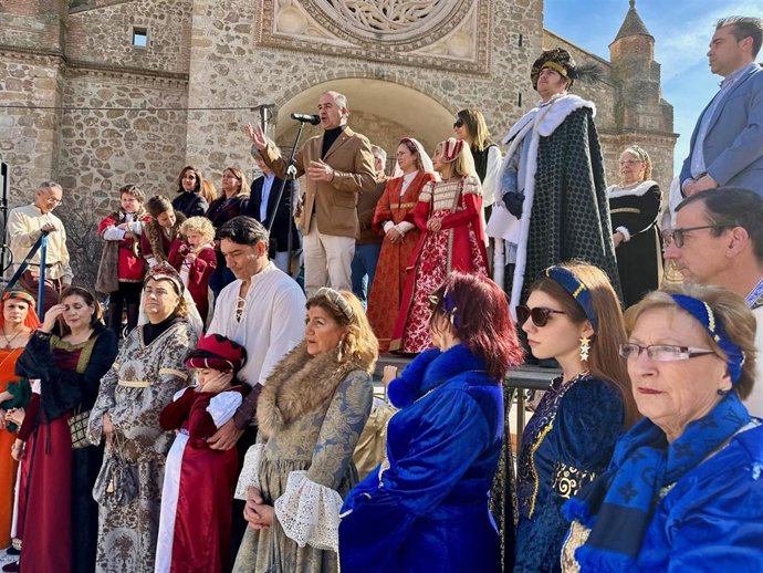 Acto central de la programación conmemorativa del V centenario de los esponsales de Carlos V en Talavera de la Reina.