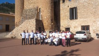 Veinte practicantes de Kuo-Shu visitan Carcelén (Albacete) en una conviviencia de la Federación Madrileña de Lucha