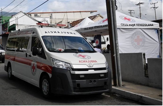 Archivo - Arquivo - Veículo da Cruz Vermelha da Venezuela
