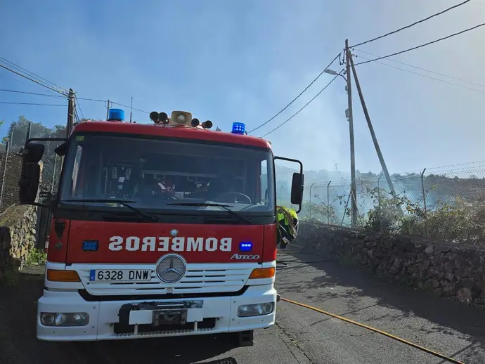 Incendio en Tenerife