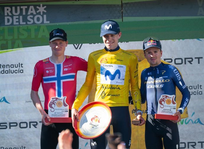 El ciclista español Iván Romeo rubrica su triunfo en la Vuelta a Andalucía