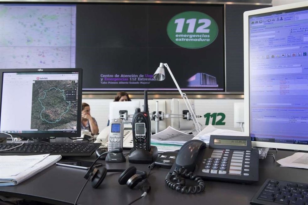 Archivo - Centro de Urgencias y Emergencias 112 de Extremadura.