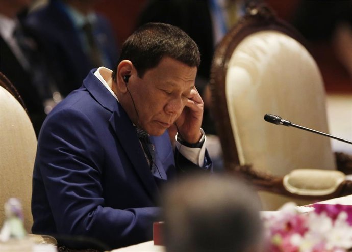 Archivo - El expresidente filipino, Rodrigo Duterte