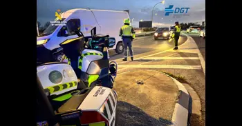 Cazan al conductor de una moto circulando a 194 km/h en un tramo limitado a 80 en la CV-30