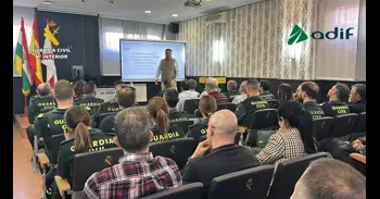 La Guardia Civil en La Rioja y ADIF celebran la I Jornada Formativa sobre Seguridad en los Accesos a las Vías Férreas