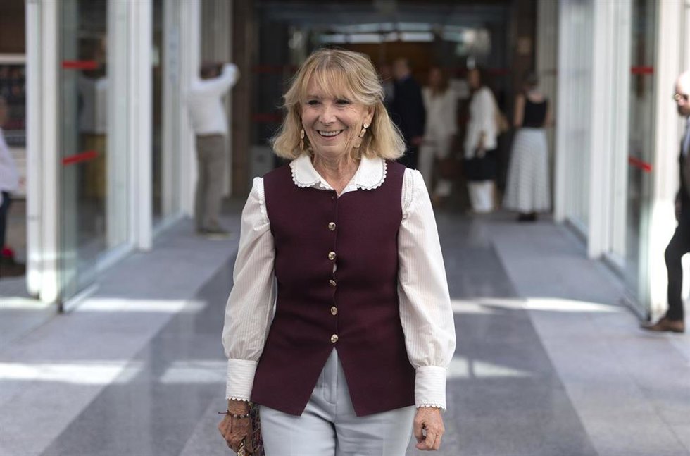 Archivo - La expresidenta de la Comunidad de Madrid Esperanza Aguirre, a su llegada al Debate sobre el Estado de la Región, en la Asamblea de Madrid, a 11 de septiembre de 2025, en Madrid (España). La Asamblea de Madrid acoge hoy y mañana, 11 y 12 de se