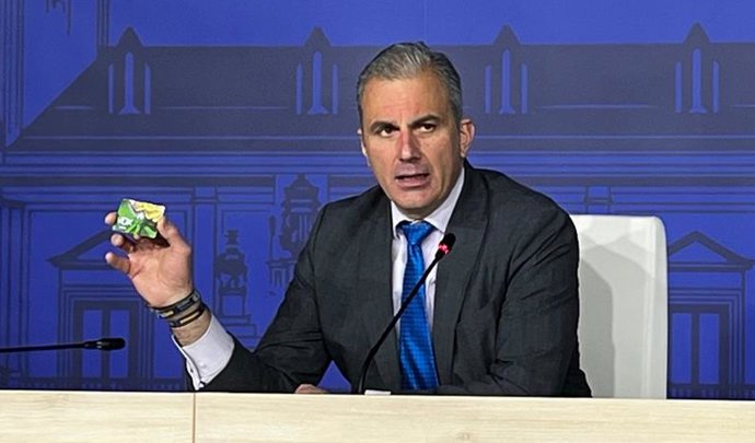 El portavoz de Vox en el Ayuntamiento, Javier Ortega Smith