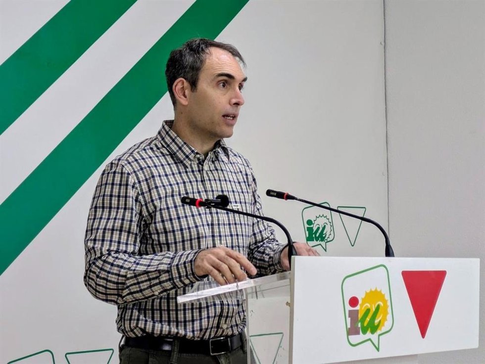 El coordinador general de Izquierda Unida Andalucía y diputado en el Congreso, Toni Valero.