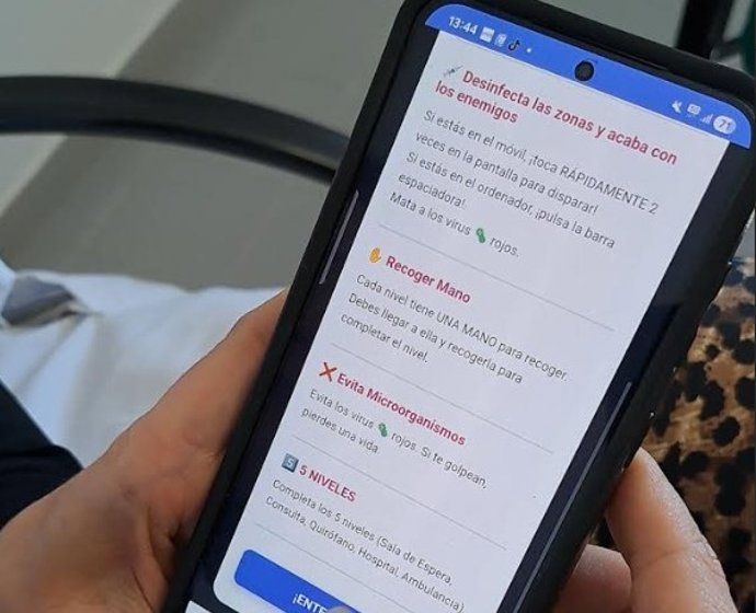 Videojuego sobre higiene impulsado por el Hospital Virgen del Rocío de Sevilla