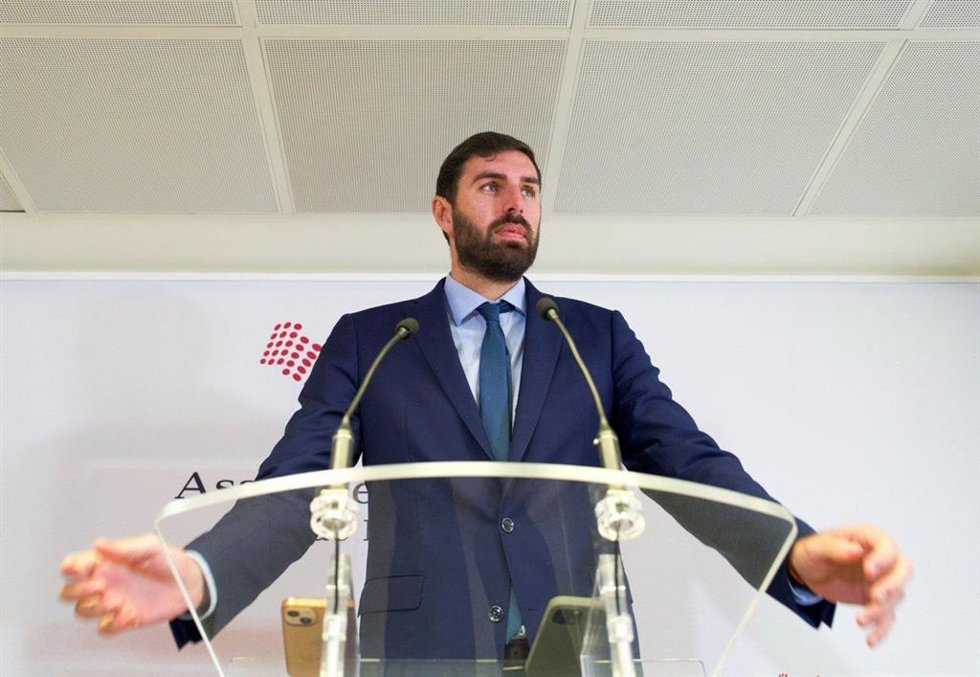 El presidente de Vox en la Región de Murcia, José Ángel Antelo
