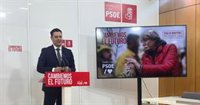 Martínez elige una foto con el operativo antiincendios para la campaña que Sánchez abre y cierra en Burgos y Valladolid