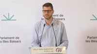 PP reitera que la ley de MÉS no se puede cumplir y añade: "No somos quién para decir a los particulares a quién vender"
