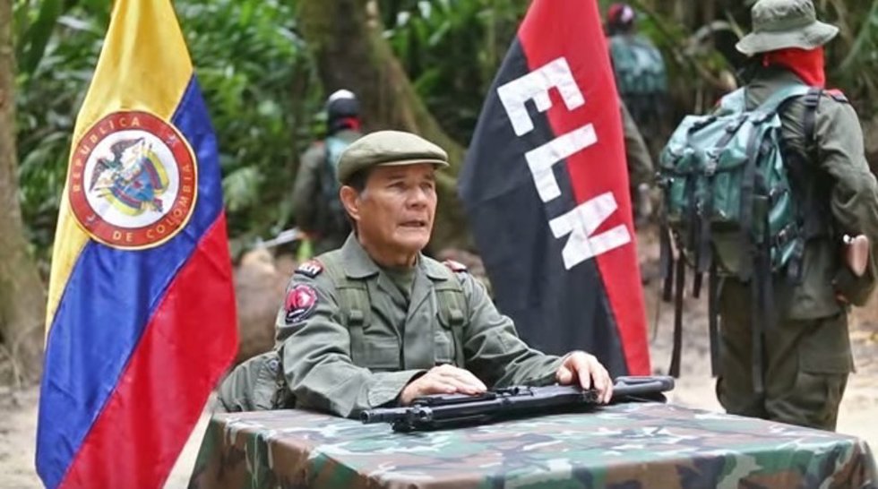 Archivo - El comandante de la guerrilla del ELN, Nicolás Rodríguez Bautista, alias 'Gabino'.