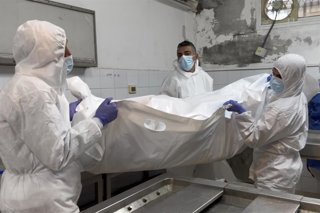 Israel entrega los cadáveres de varios palestinos a través del Comité Internacional de la Cruz Roja (CICR) en febrero de 2026 (archivo)