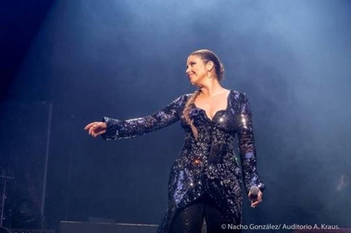 Archivo - La artista canaria Cristina Ramos