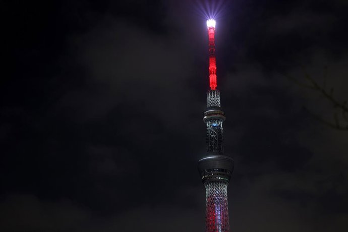 Archivo - December 2, 2025, Tokyo, Tokyo, Japan: The TOKYO SKYTREE in Tokyo, Japan.