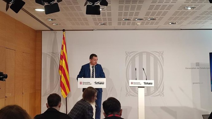 El conseller de Agricultura de la Generalitat, Òscar Ordeig