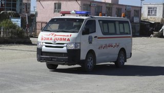 Archivo - Ambulancia en Afganistán (archivo)