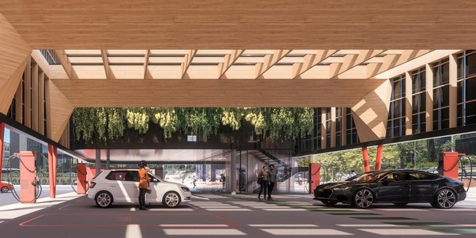 Electrolinera de Acciona