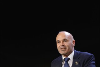 Archivo - El exjugador del FC Barcelona Andrés Iniesta, en una imagen de archivo.