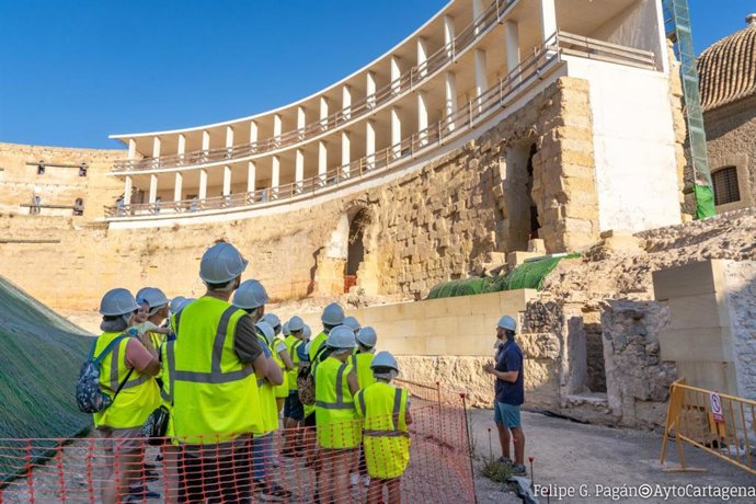 Abiertas las visitas guiadas gratuitas al anfiteatro romano los fines de semana de marzo