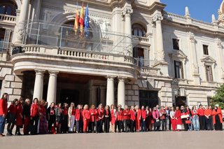 Acto de la EVAP contra la brecha salarial