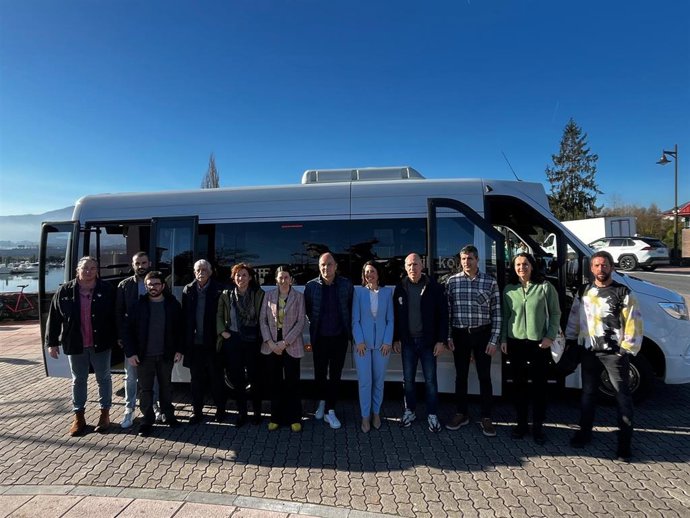 Pesentación del nuevo servicio hiribusa.