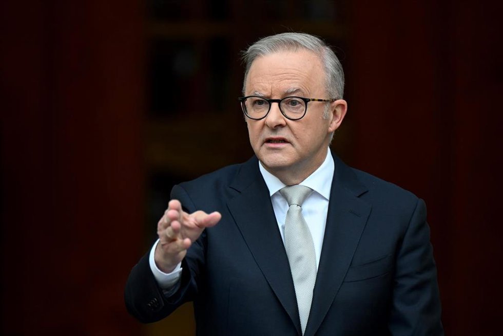 Archivo - El primer ministro de Australia, Anthony Albanese, en una imagen de archivo