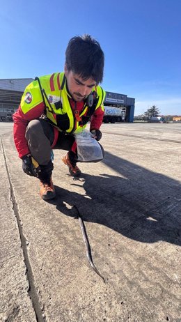 Equipo 112 rescata a senderista vasco en estado grave tras ser mordido por una víbora en un monte de Arredondo