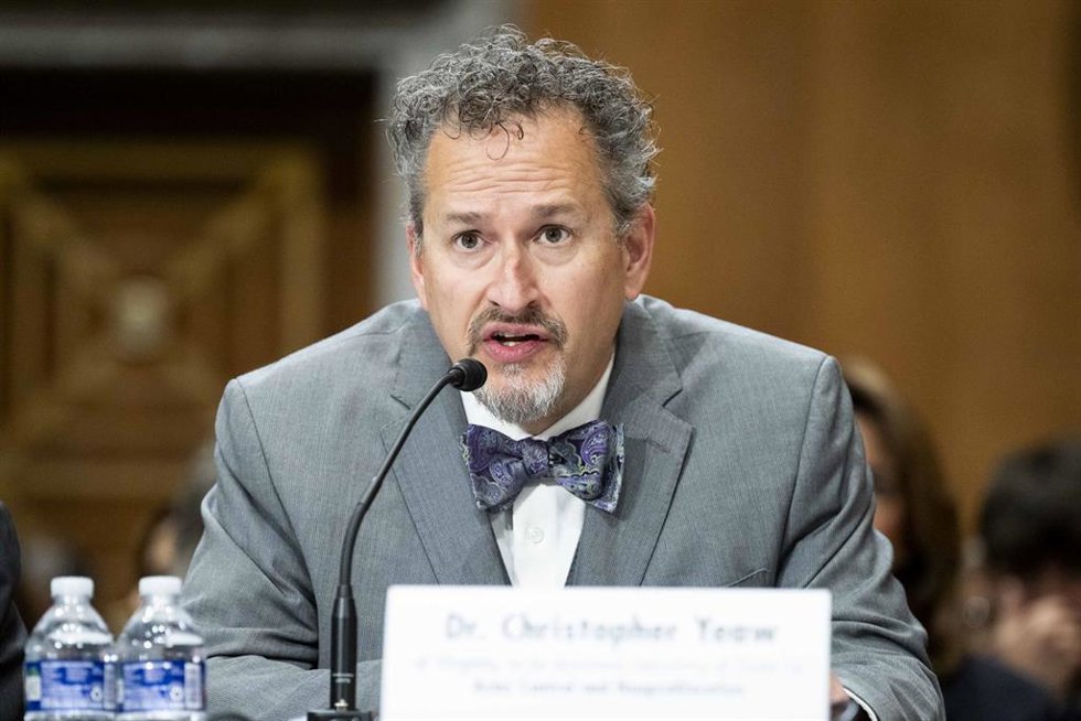 Archivo - El vicesecretario del Departamento de Estado de Estados Unidos sobre Control de Armas y No Proliferación, Christopher Yeaw, en noviembre de 2025 (archivo)