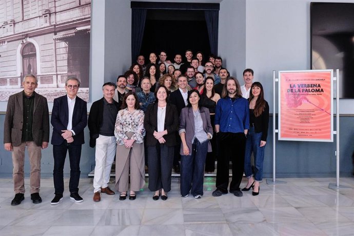 Presentación de la puesta en escena de 'La verbena de la paloma'