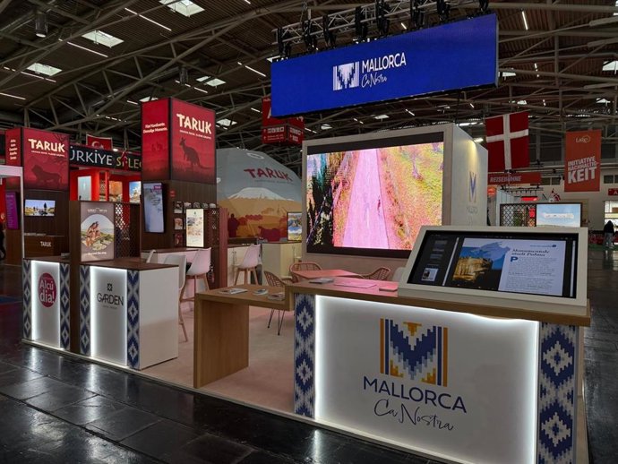 'Stand' De La Fundación De Turismo Responsable De Mallorca En La Feria Free De Múnich.