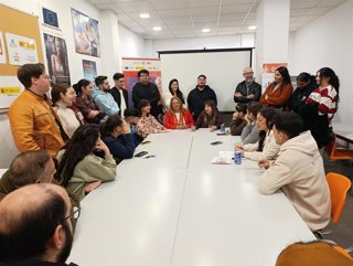 Visita a la Fundación Secretariado Gitano en Linares.