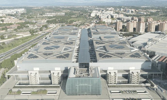 Plaques solars en Fira València