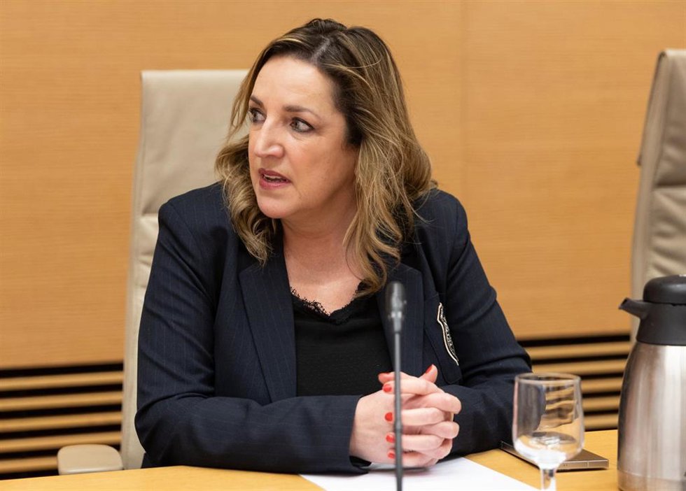 La que fuera jefa de Meteorología de  Pnt Media, Victoria Rosselló Botey, comparece en la comisión de Investigación sobre la dana, en el Congreso de los Diputados