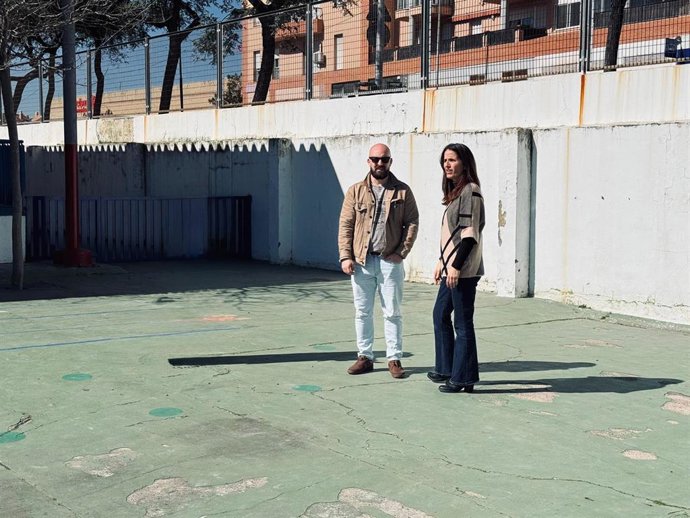 Germán Beardo en la Escuela de Educación Infantil Las Dunas.