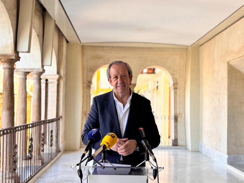 El alcalde de Andújar, Francisco Carmona.