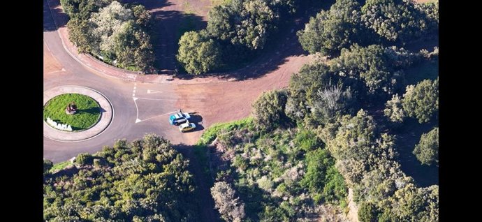 Vehículo localizado en Garafía cuyo conductor iba ebrio, sin carné de conducir y con la ITV caducada