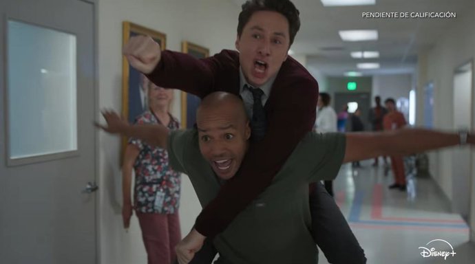 Desternillante tráiler de Scrubs: El regreso del 'bromance' de J.D. Y Turk ya tiene fecha en Disney+