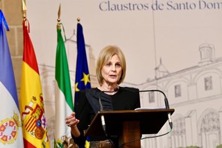 La presidenta de la FEMP y alcaldesa de Jerez, María José García-Pelayo.