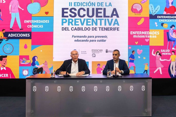 Presentación de la segunda edición de la Escuela Preventiva del Cabildo de Tenerife