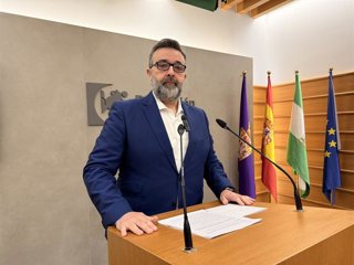 El portavoz de Vox en la Diputación de Córdoba, Rafael Saco.