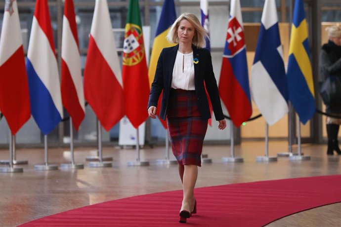 La Alta Representante de la Unión Europea para Política Exterior, Kaja Kallas