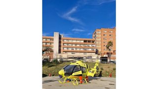 Uno de los helicópteros