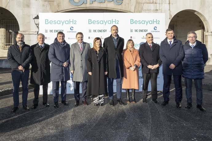 Archivo - Imagen de archivo de la presentación del proyecto Besaya H2