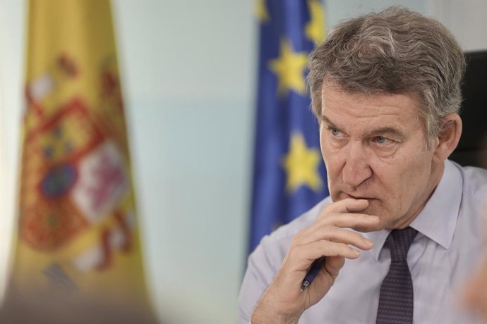 Feijóo en el Comité de Dirección del PP