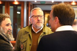 El candidato de VOX a la Presidencia de la Junta de Castilla y León, Carlos Pollan.